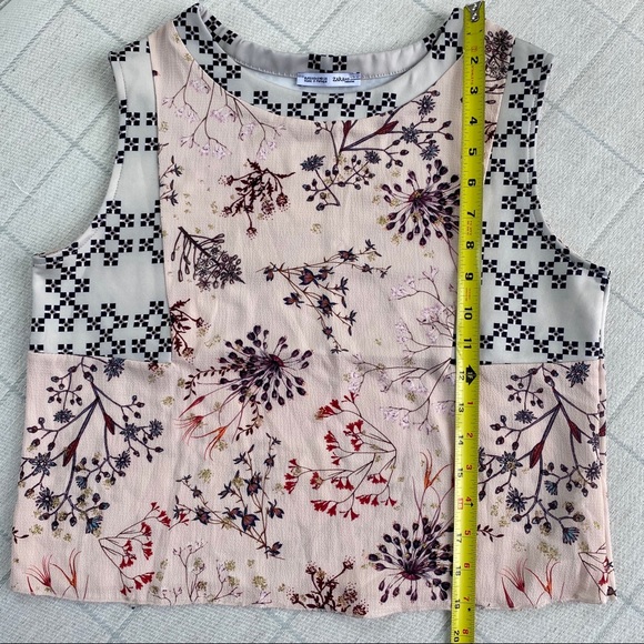 {ZARA WB Collection} Patterned Top - Picture 8 of 9